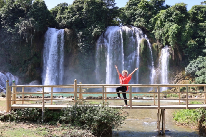 Belle expérience à la cascade de Ban Gioc